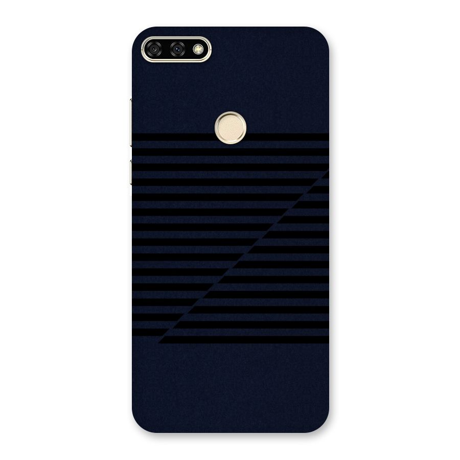 Classic Stripes Cut Back Case for Honor 7A