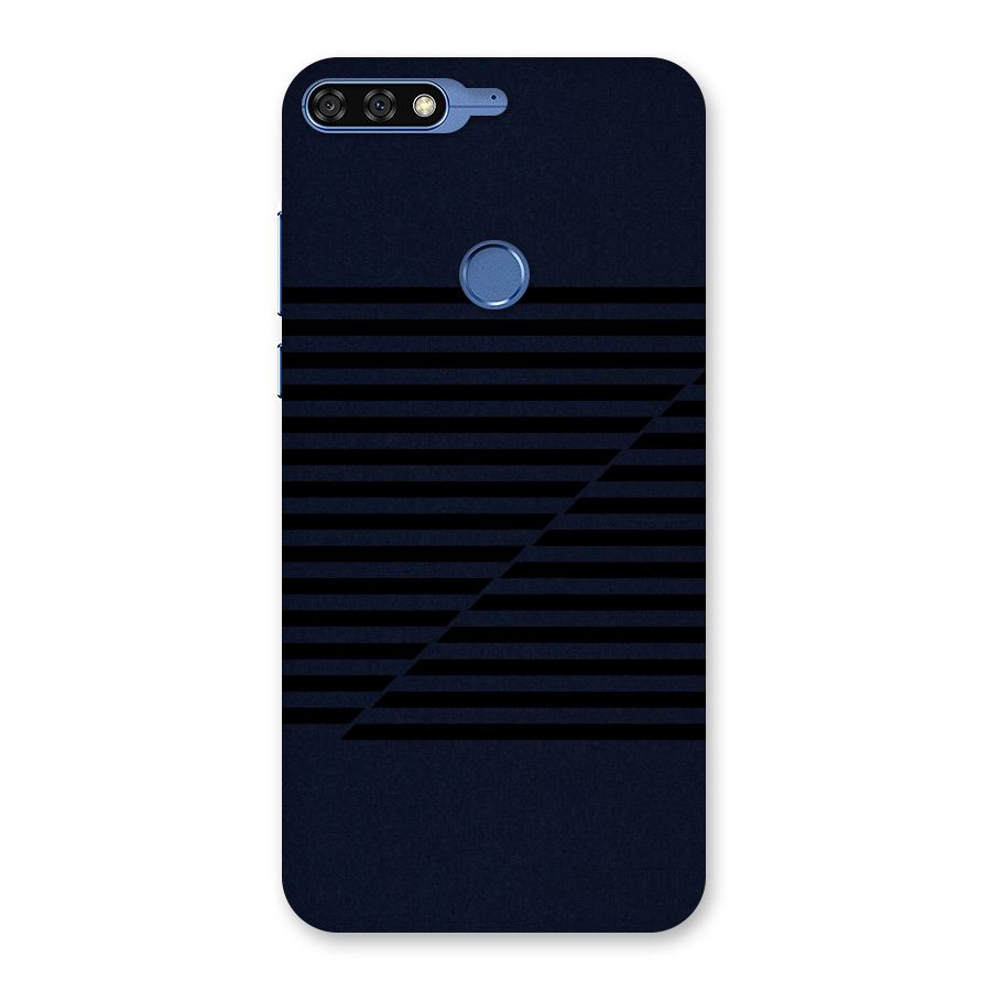 Classic Stripes Cut Back Case for Honor 7C