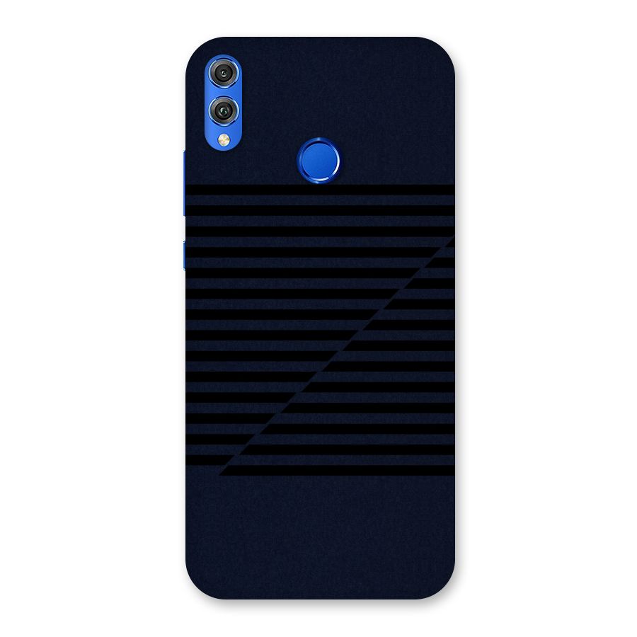 Classic Stripes Cut Back Case for Honor 8X