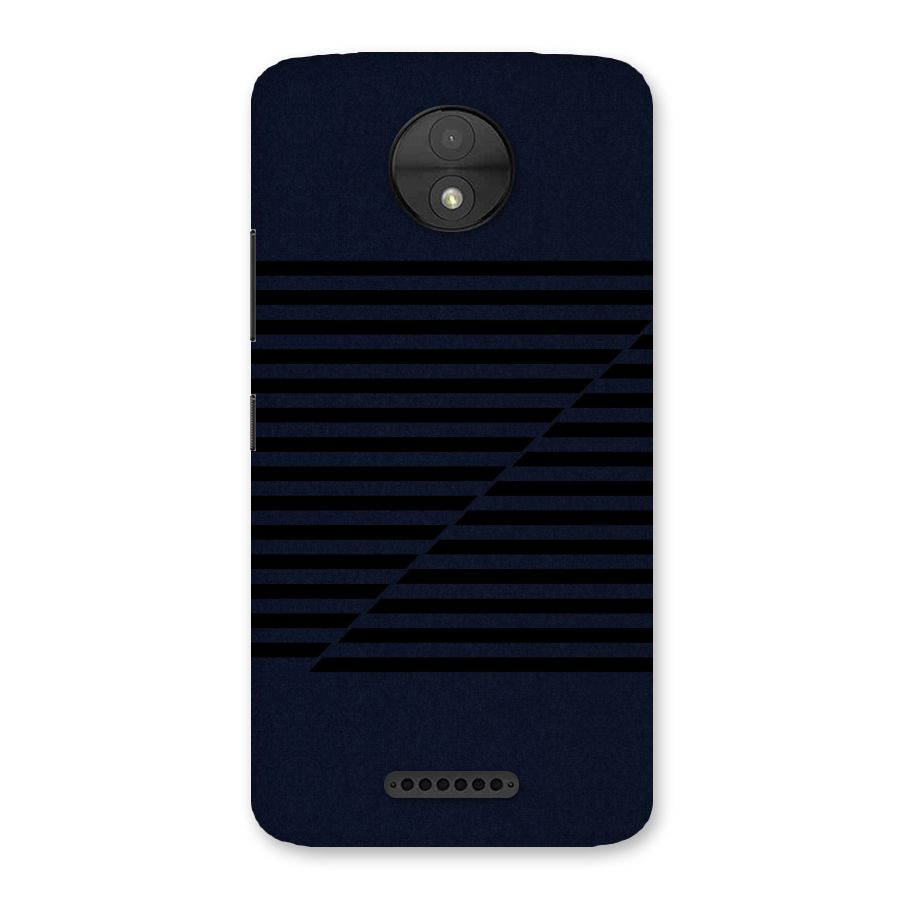 Classic Stripes Cut Back Case for Moto C