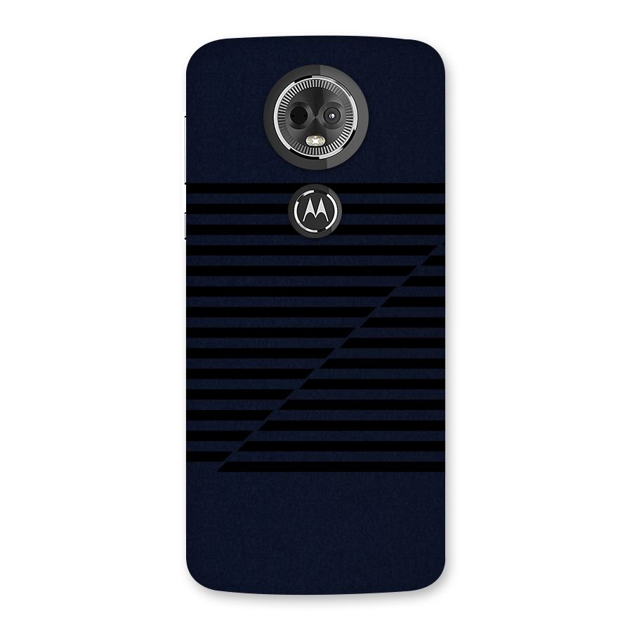 Classic Stripes Cut Back Case for Moto E5 Plus