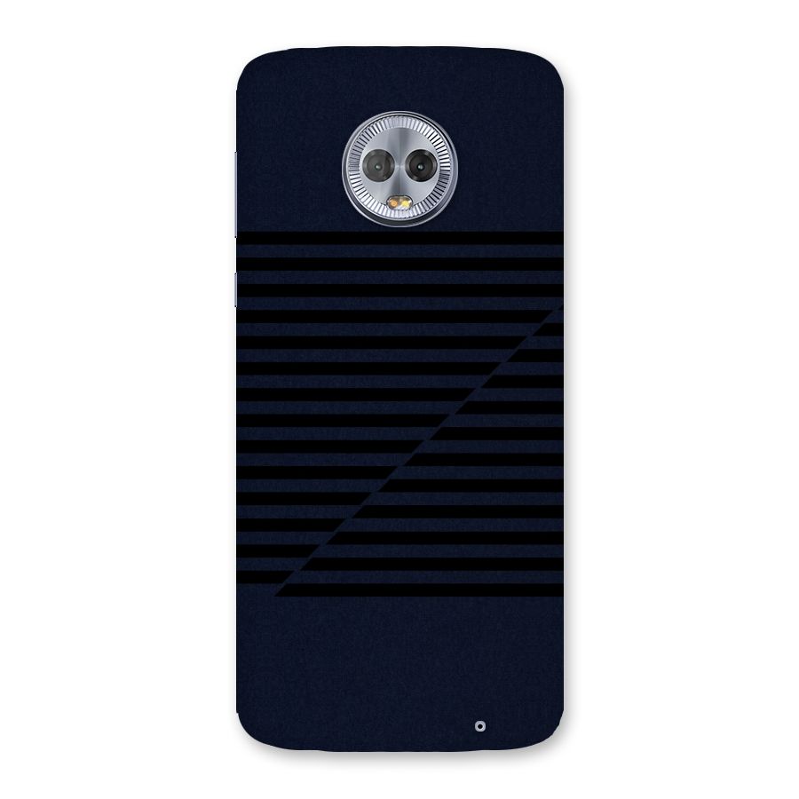 Classic Stripes Cut Back Case for Moto G6 Plus