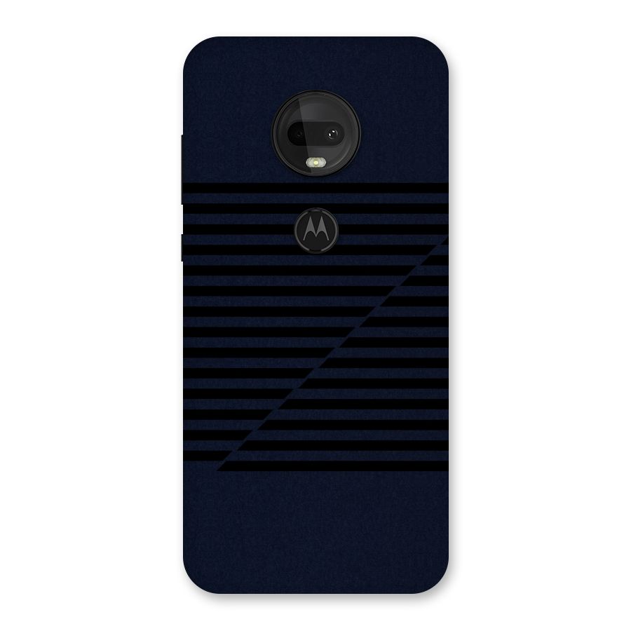 Classic Stripes Cut Back Case for Moto G7