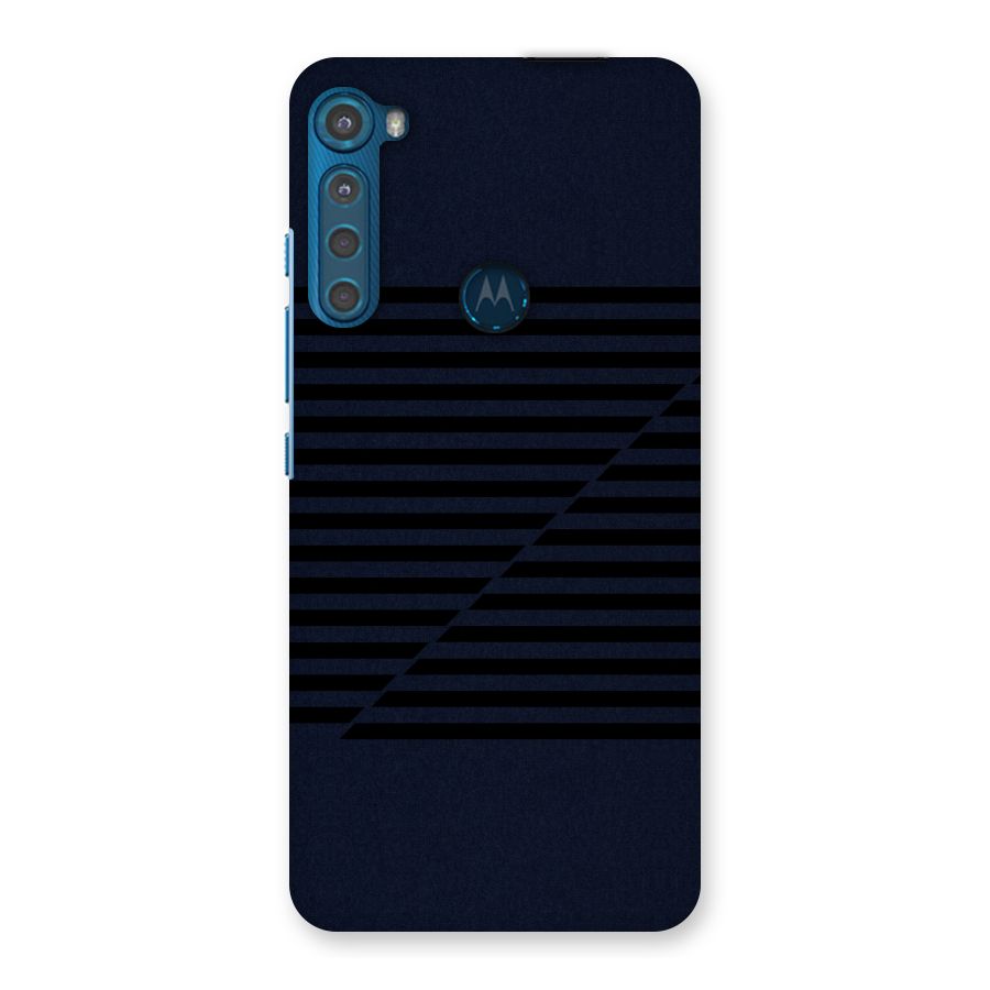 Classic Stripes Cut Back Case for Motorola One Fusion Plus
