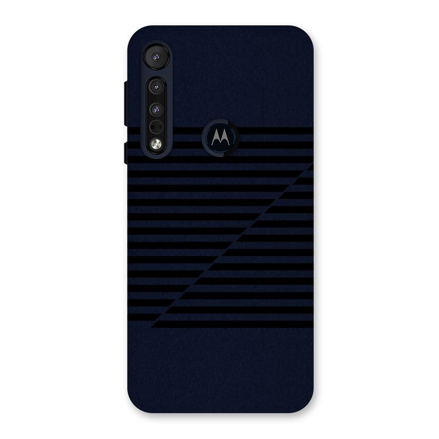 Classic Stripes Cut Back Case for Motorola One Macro