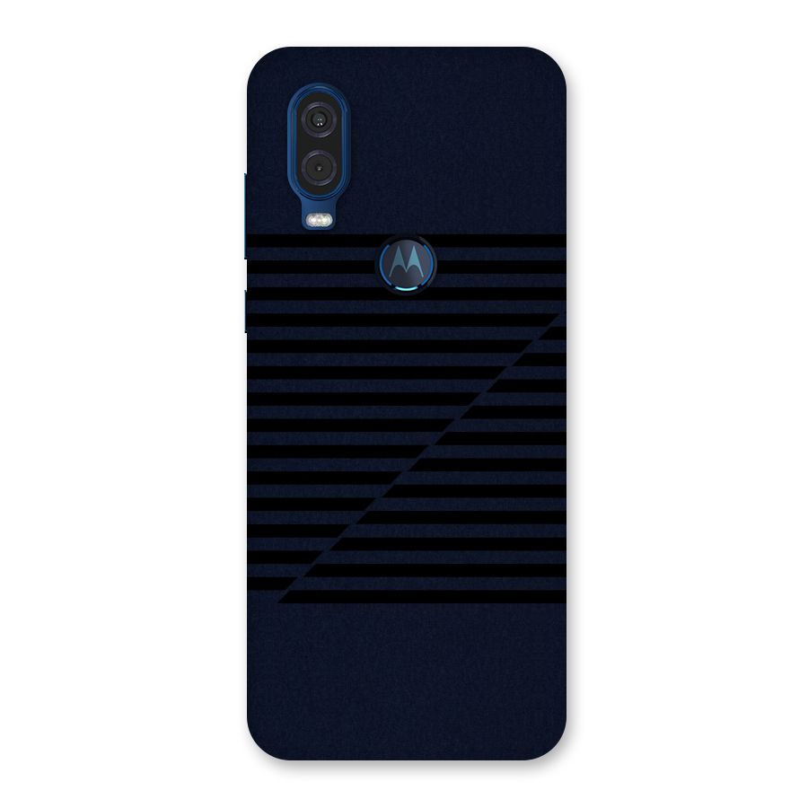 Classic Stripes Cut Back Case for Motorola One Vision