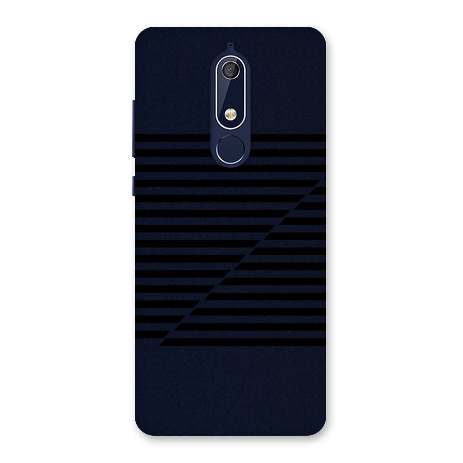 Classic Stripes Cut Back Case for Nokia 5.1