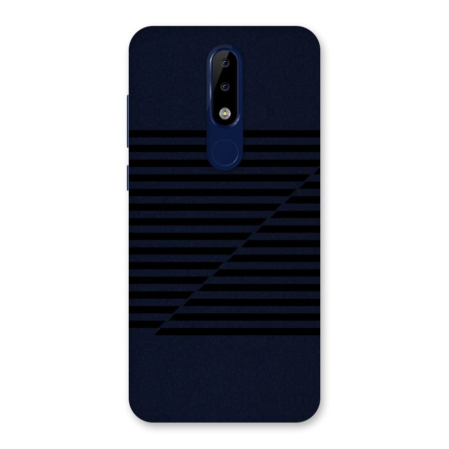 Classic Stripes Cut Back Case for Nokia 5.1 Plus