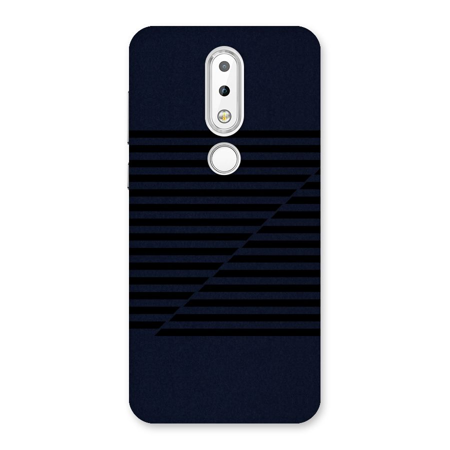 Classic Stripes Cut Back Case for Nokia 6.1 Plus
