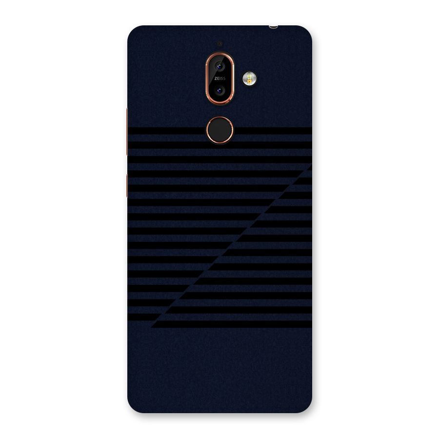 Classic Stripes Cut Back Case for Nokia 7 Plus
