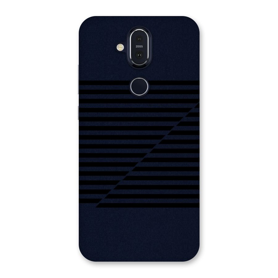 Classic Stripes Cut Back Case for Nokia 8.1