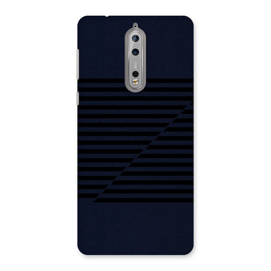 Classic Stripes Cut Back Case for Nokia 8