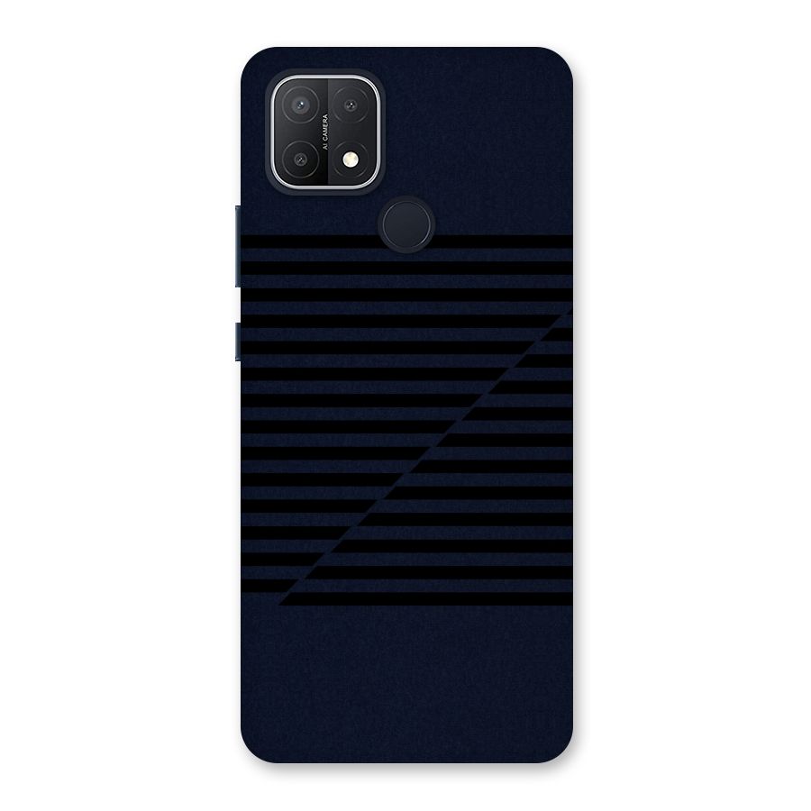 Classic Stripes Cut Back Case for Oppo A15s