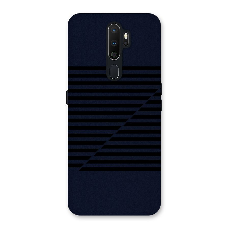 Classic Stripes Cut Back Case for Oppo A5 (2020)