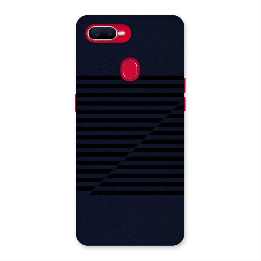 Classic Stripes Cut Back Case for Oppo F9 Pro