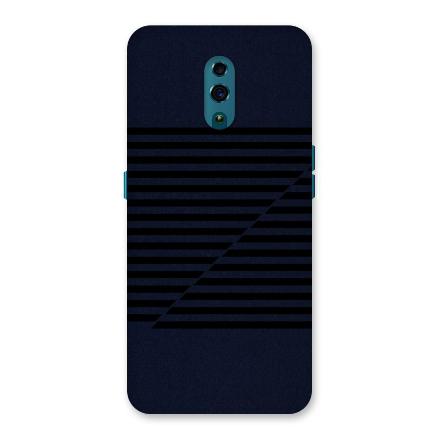 Classic Stripes Cut Back Case for Oppo Reno