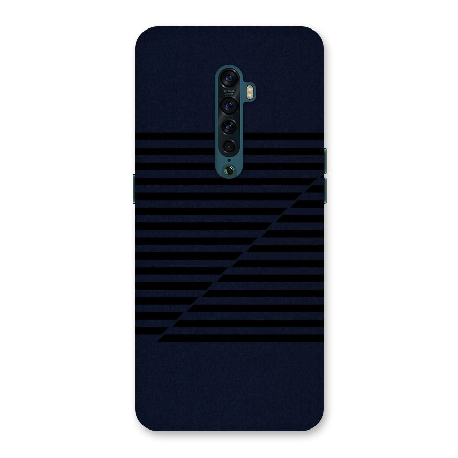 Classic Stripes Cut Back Case for Oppo Reno2