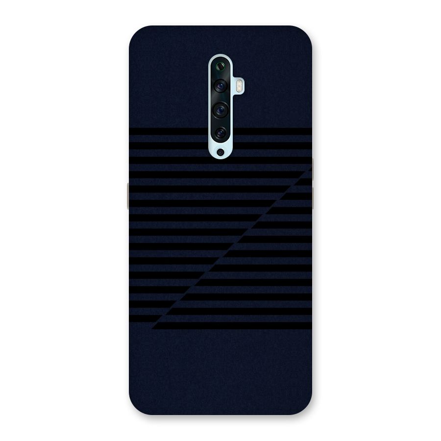 Classic Stripes Cut Back Case for Oppo Reno2 Z