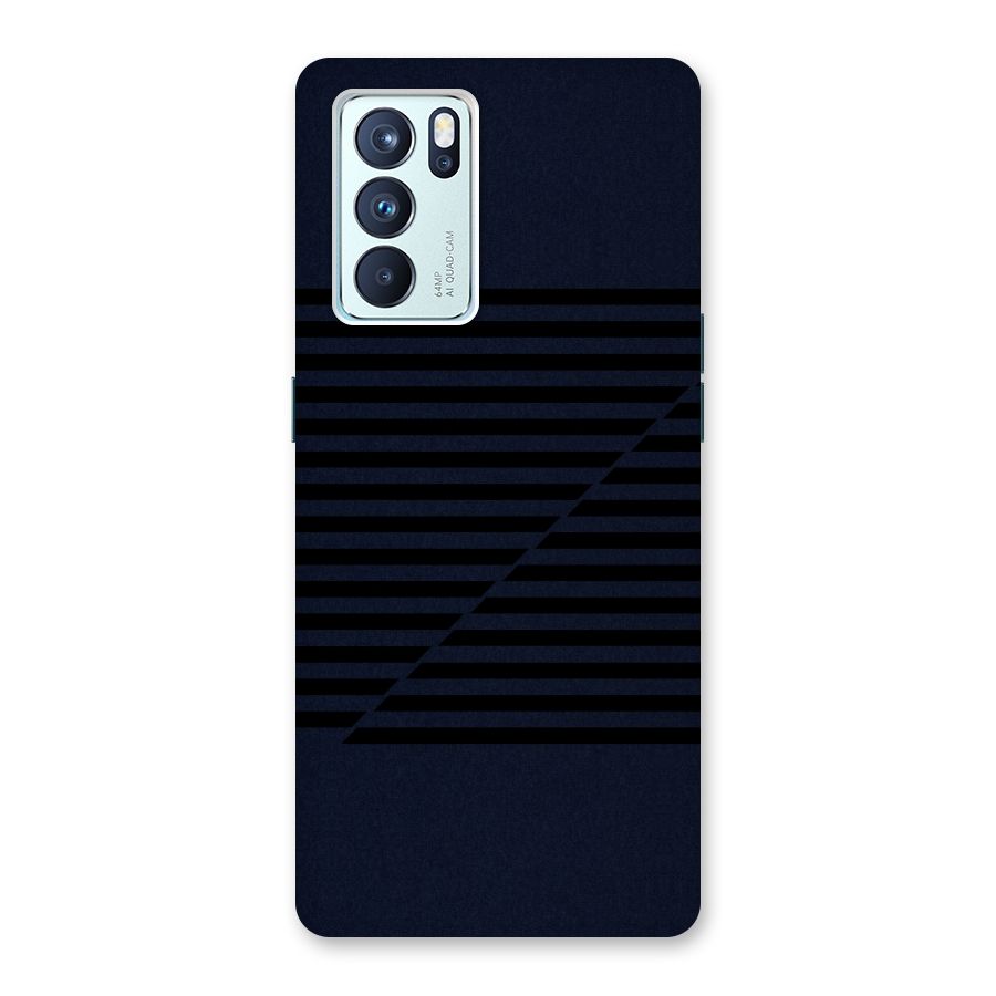 Classic Stripes Cut Back Case for Oppo Reno6 Pro 5G