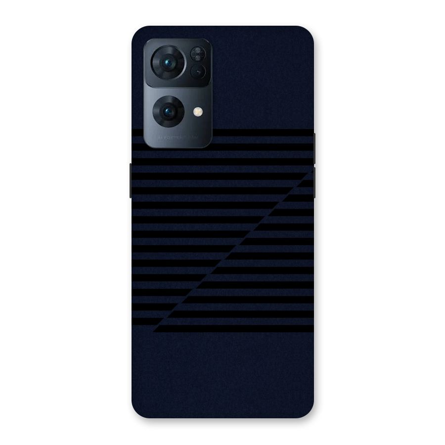 Classic Stripes Cut Back Case for Oppo Reno7 Pro 5G