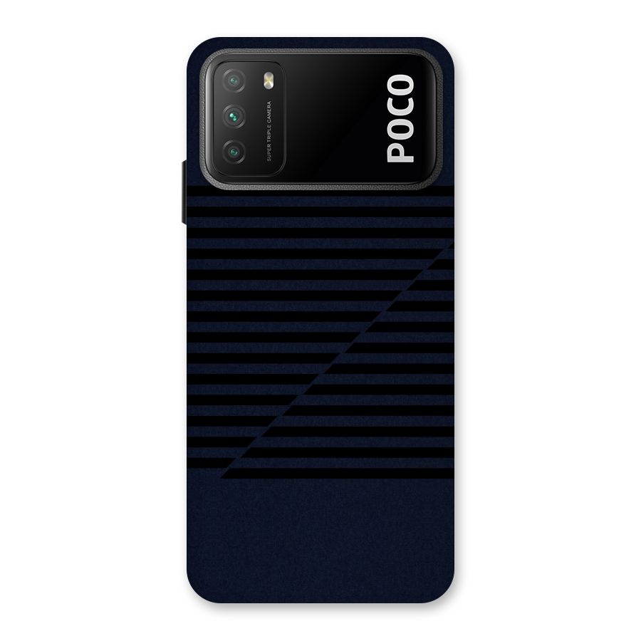 Classic Stripes Cut Back Case for Poco M3