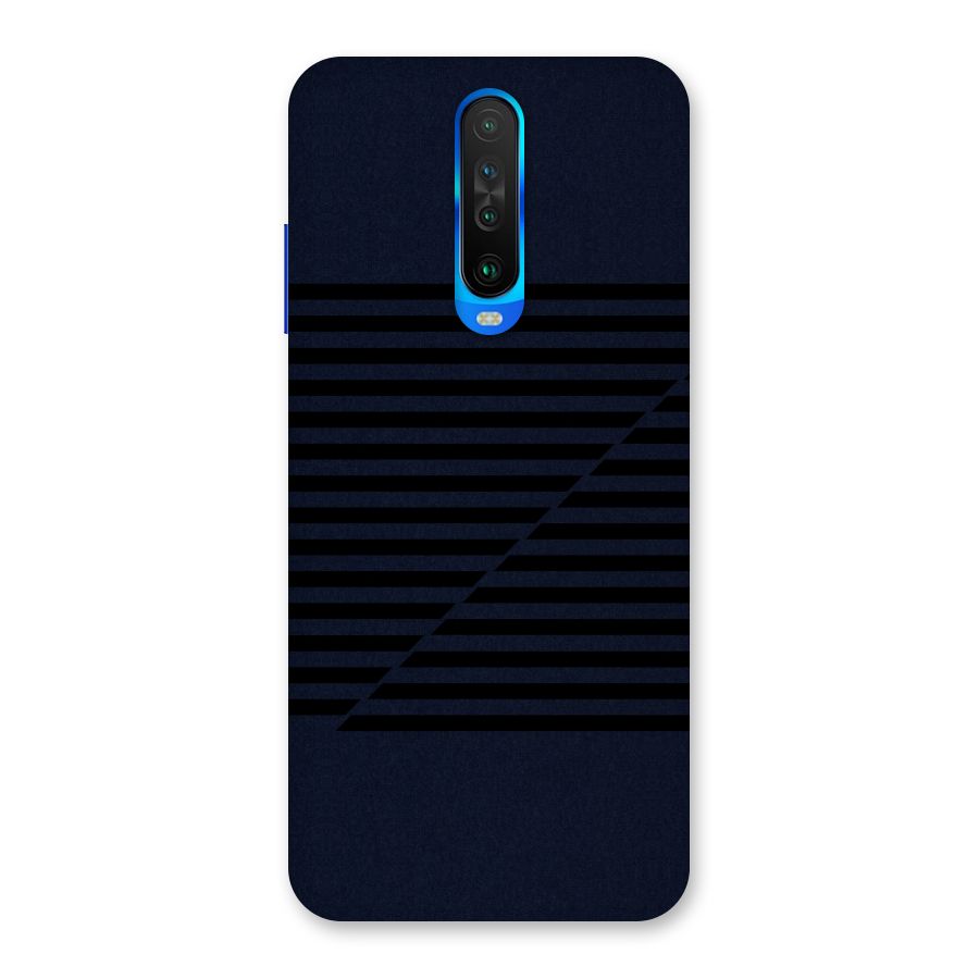 Classic Stripes Cut Back Case for Poco X2