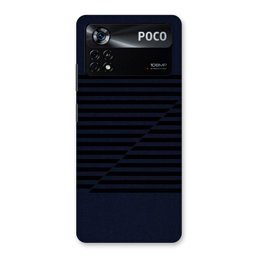 Classic Stripes Cut Back Case for Poco X4 Pro 5G