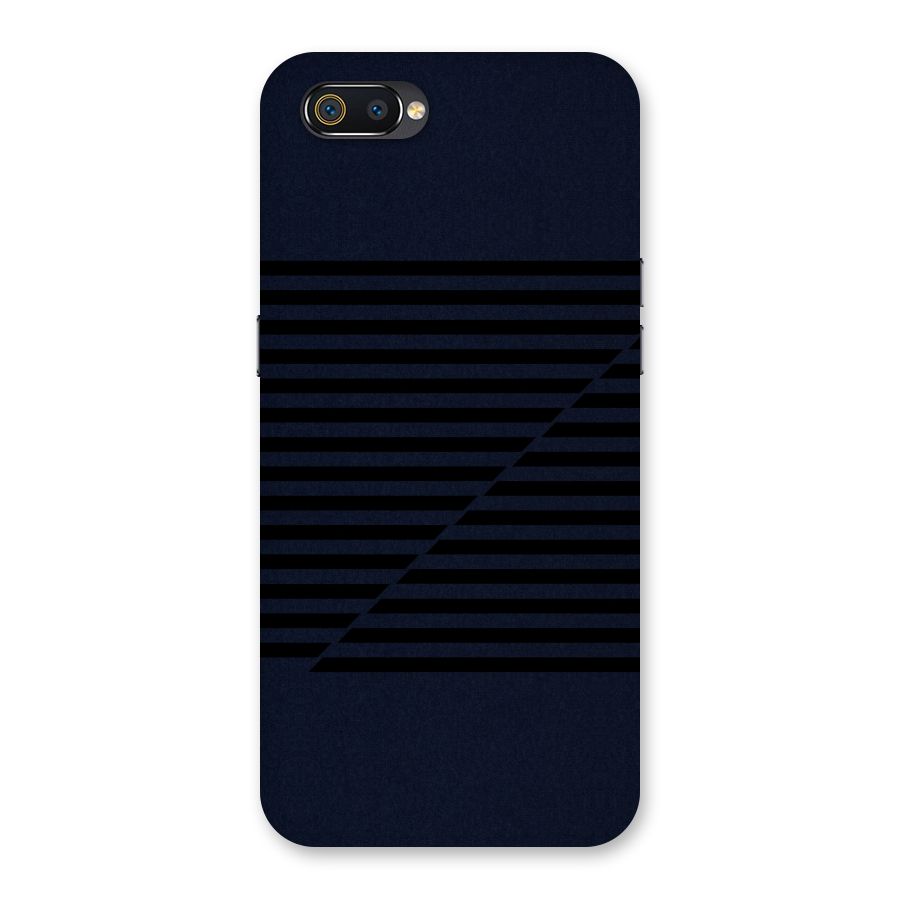 Classic Stripes Cut Back Case for Realme C2