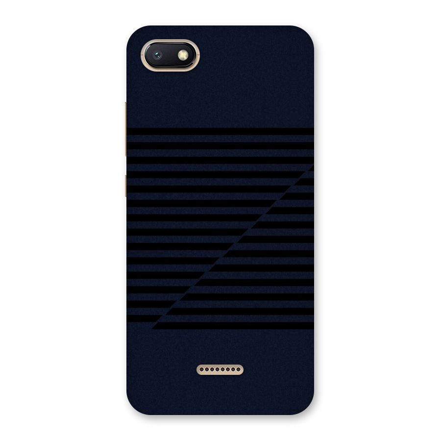 Classic Stripes Cut Back Case for Redmi 6A