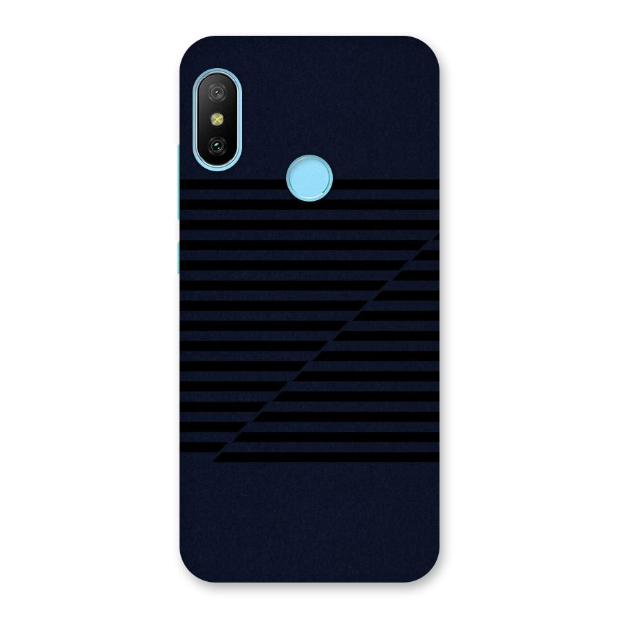 Classic Stripes Cut Back Case for Redmi 6 Pro