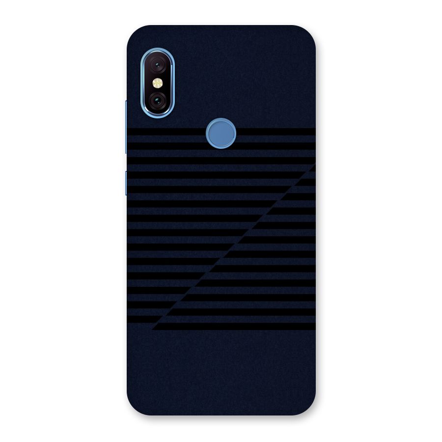 Classic Stripes Cut Back Case for Redmi Note 6 Pro