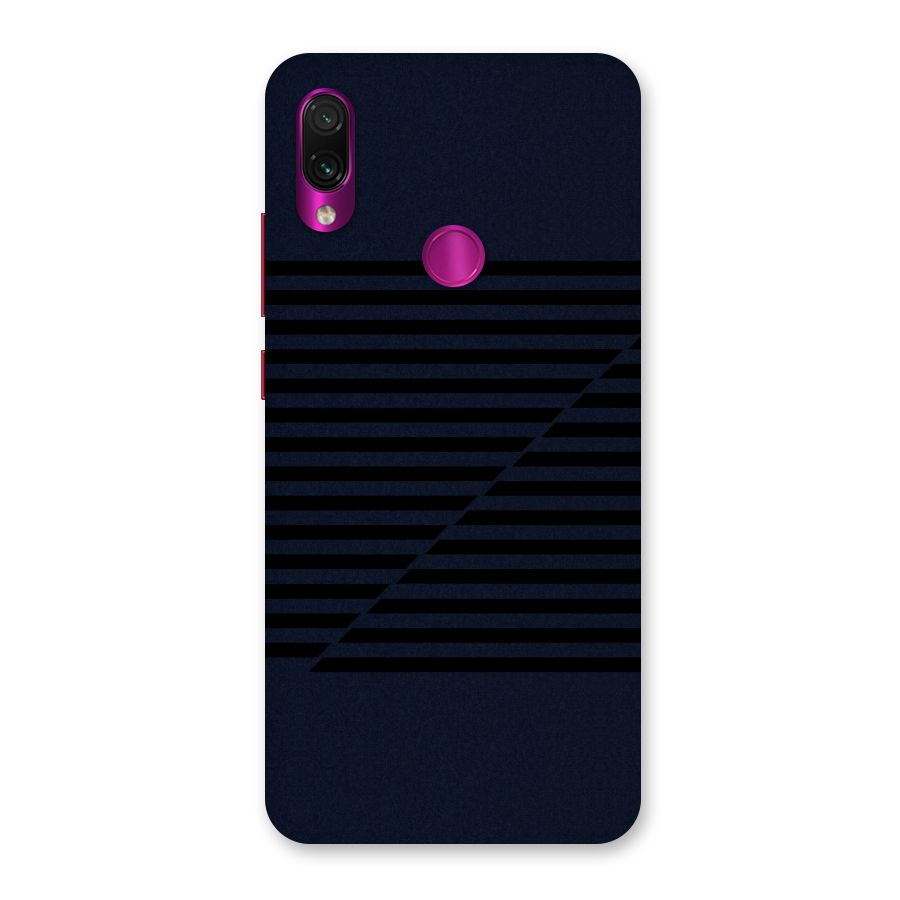 Classic Stripes Cut Back Case for Redmi Note 7 Pro