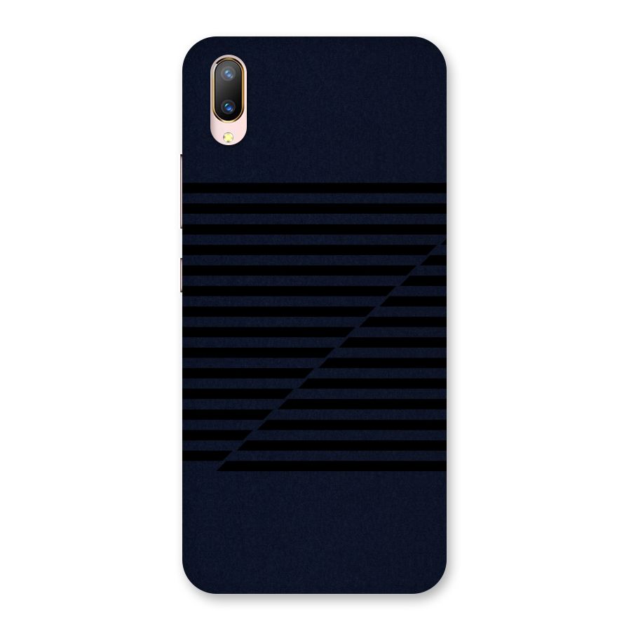 Classic Stripes Cut Back Case for Vivo V11 Pro