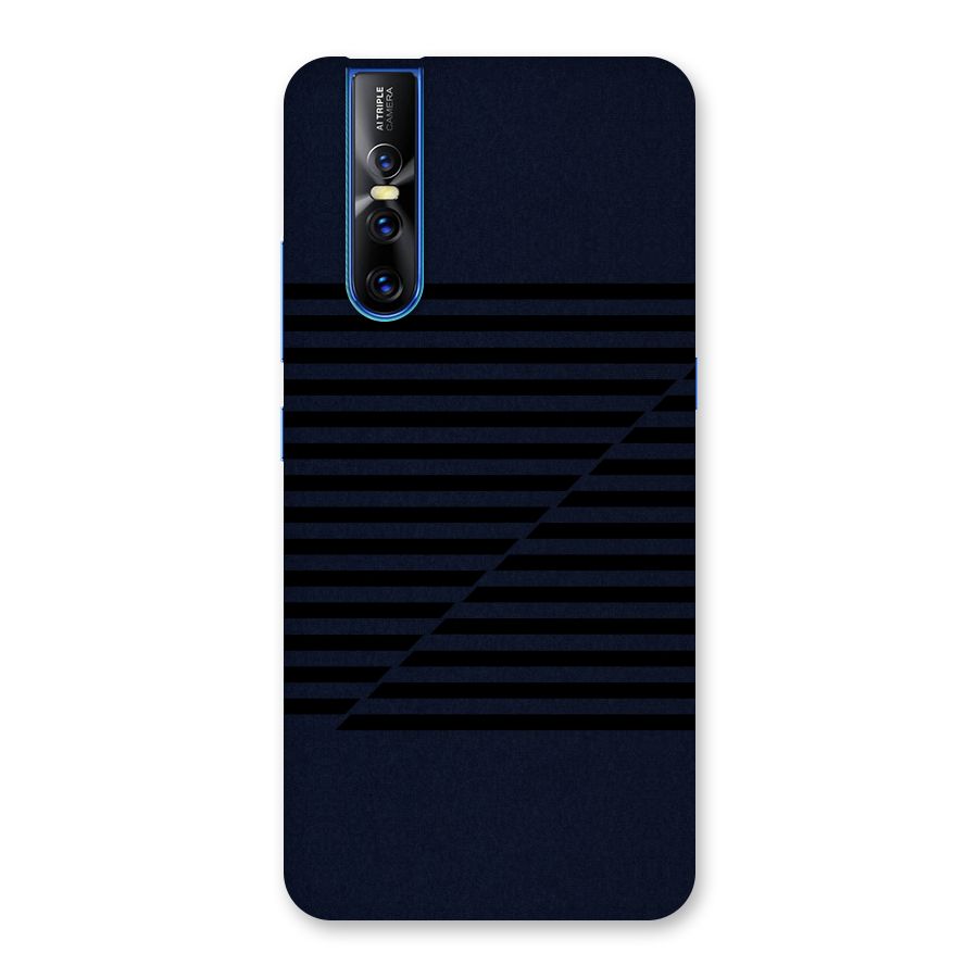 Classic Stripes Cut Back Case for Vivo V15 Pro