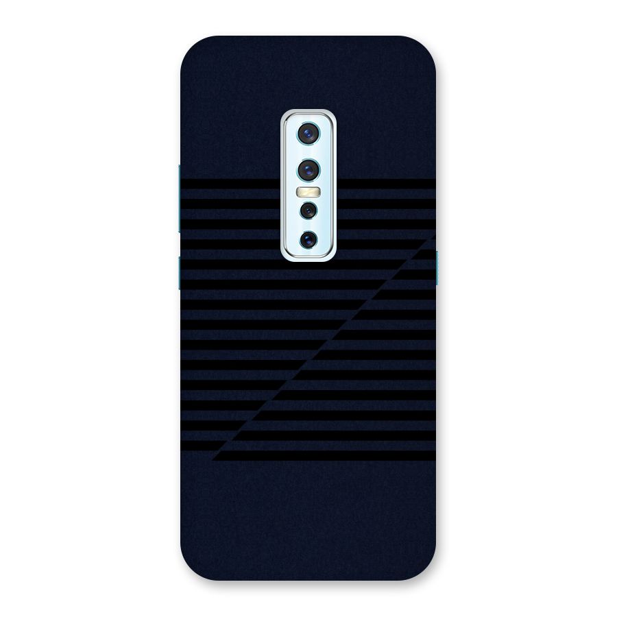 Classic Stripes Cut Back Case for Vivo V17 Pro