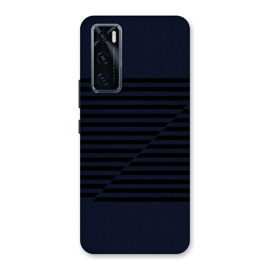 Classic Stripes Cut Back Case for Vivo V20 SE