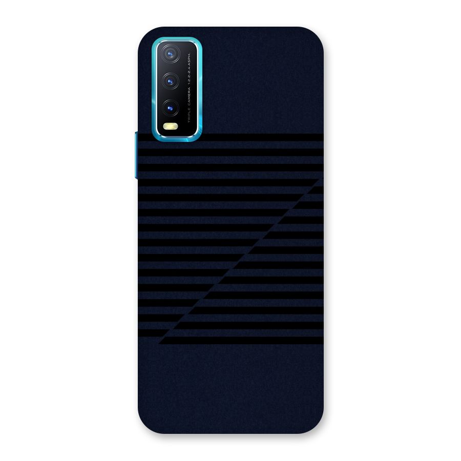 Classic Stripes Cut Back Case for Vivo Y20A