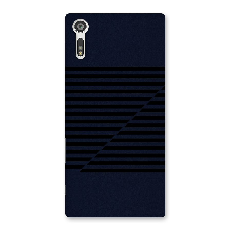 Classic Stripes Cut Back Case for Xperia XZ