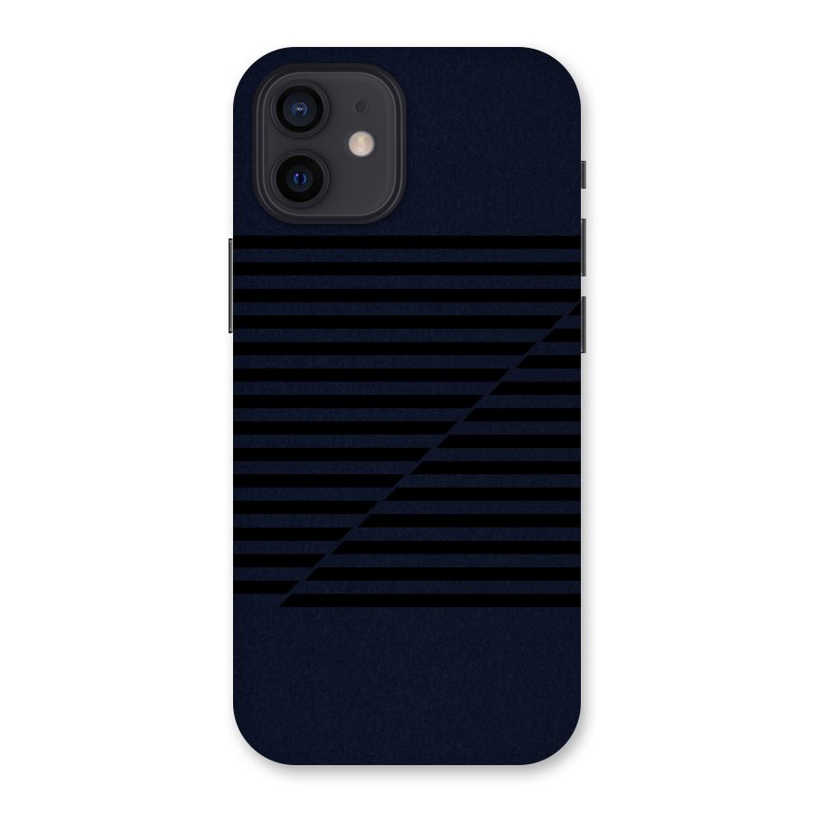 Classic Stripes Cut Back Case for iPhone 12