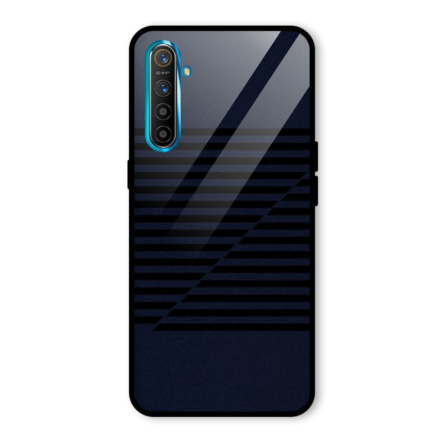 Classic Stripes Cut Glass Back Case for Realme X2