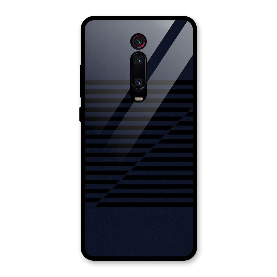 Classic Stripes Cut Glass Back Case for Redmi K20