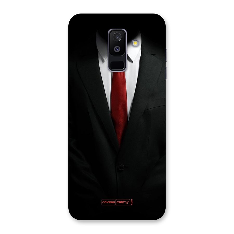 Classic Suit Back Case for Galaxy A6 Plus