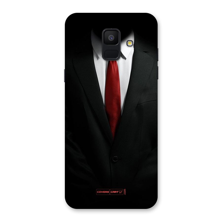 Classic Suit Back Case for Galaxy A6 (2018)