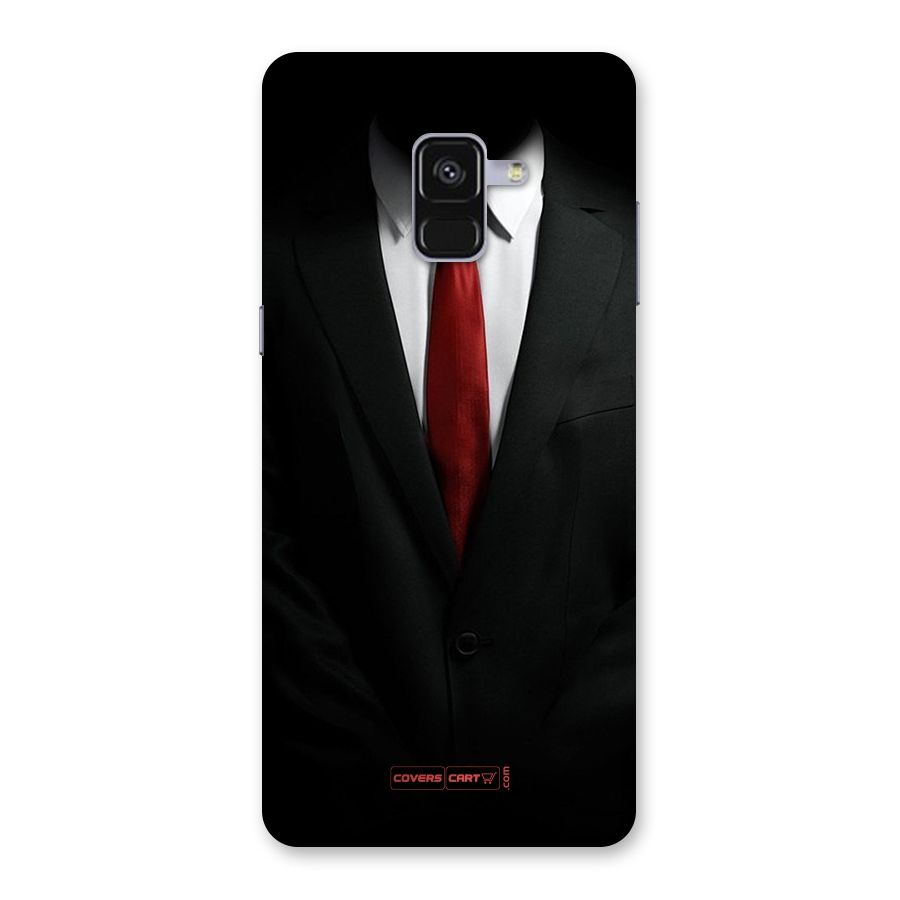 Classic Suit Back Case for Galaxy A8 Plus
