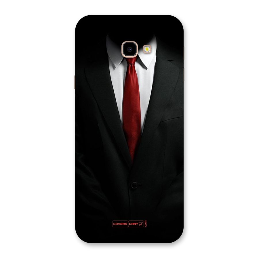 Classic Suit Back Case for Galaxy J4 Plus