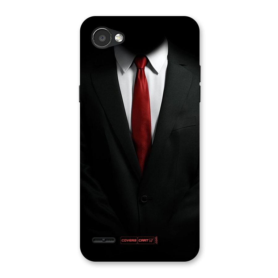 Classic Suit Back Case for LG Q6