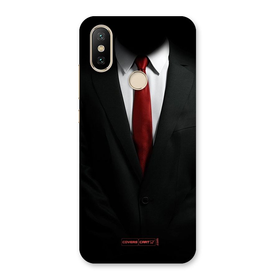 Classic Suit Back Case for Mi A2