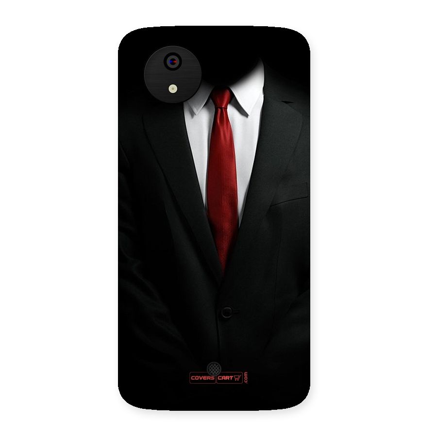 Classic Suit Back Case for Micromax Canvas A1