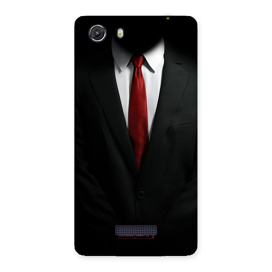 Classic Suit Back Case for Micromax Unite 3