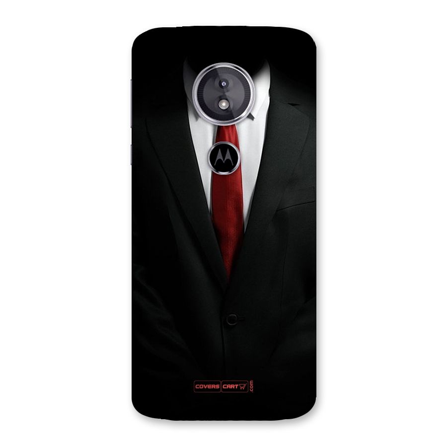 Classic Suit Back Case for Moto E5